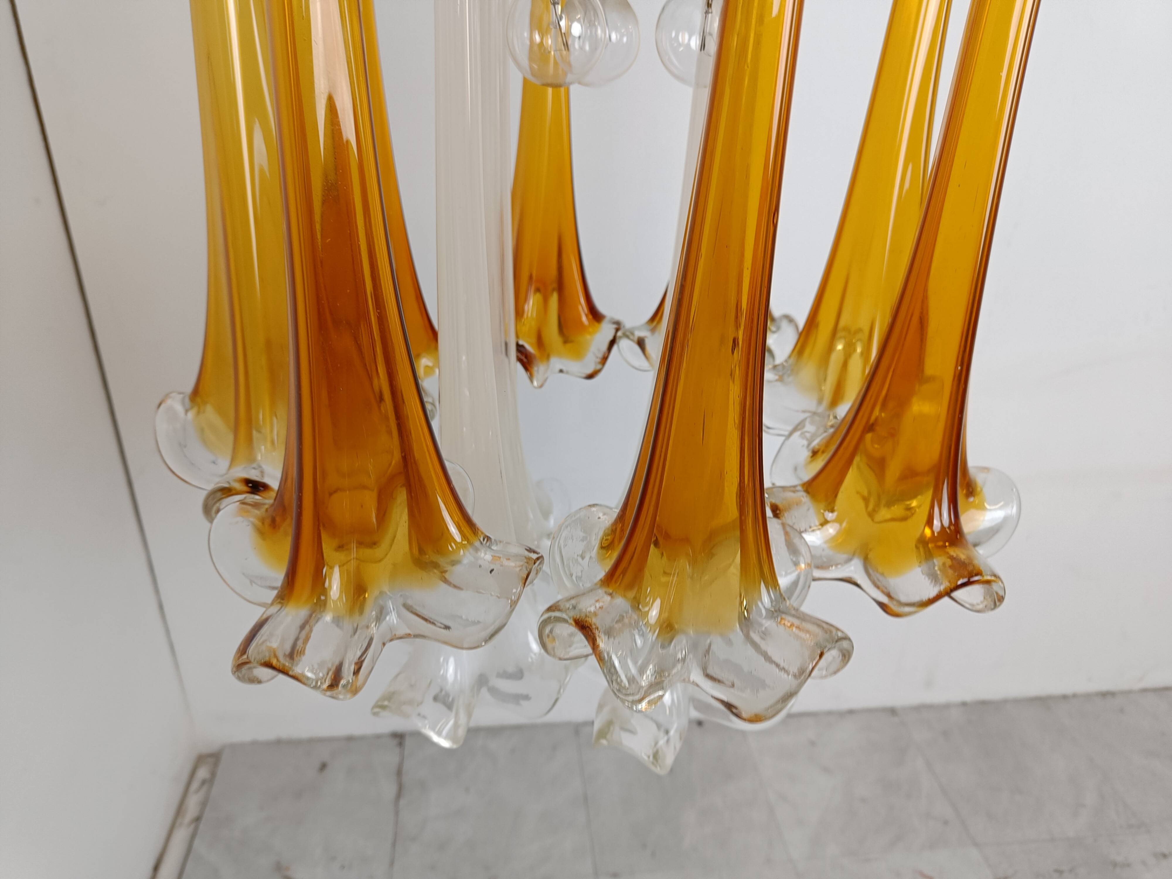 Vintage Paolo Venini chandelier, 1970s