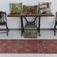 2x7 narrow vintage runner rug, 73x225cm