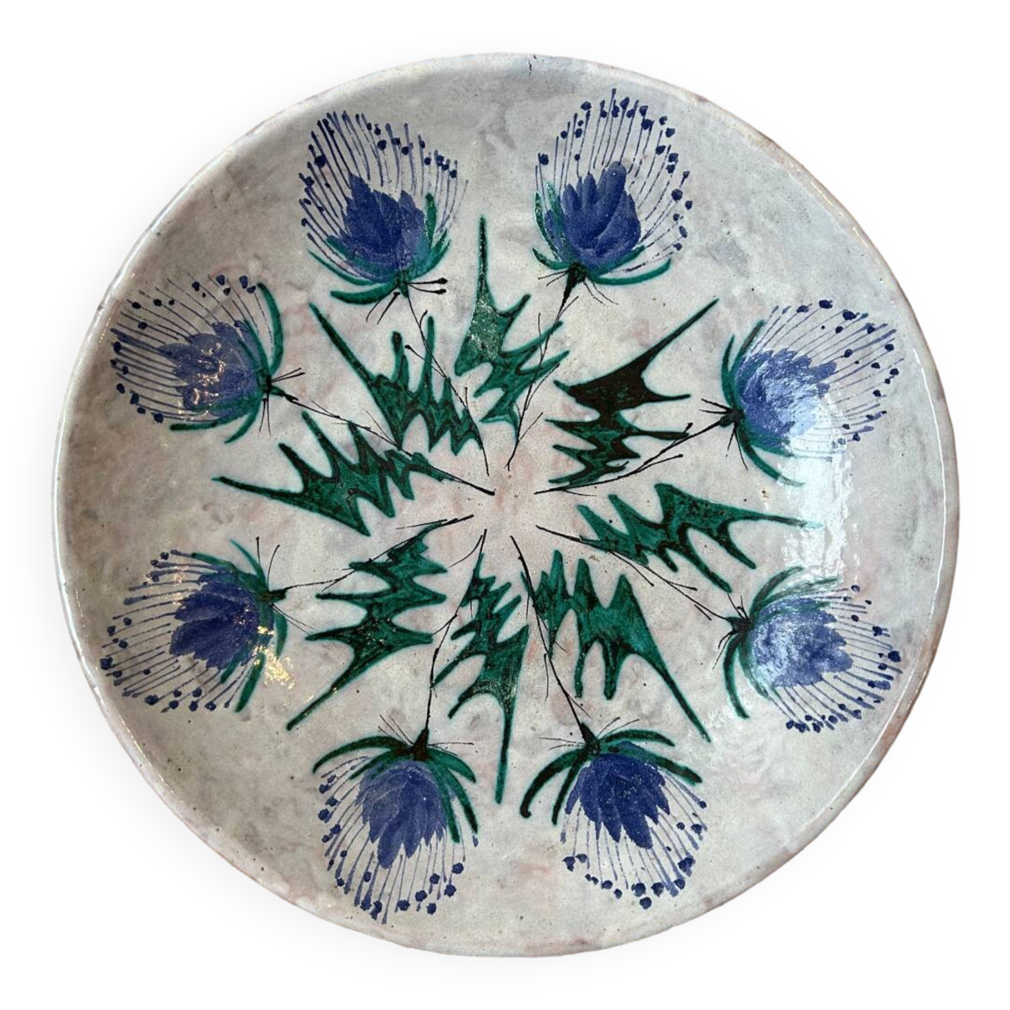 Presentation platter signed "Le Brescou"