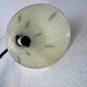 Pair of vintage glass wall lights 1950