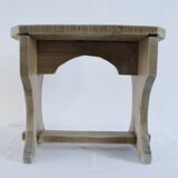 Small renovated solid wood bench