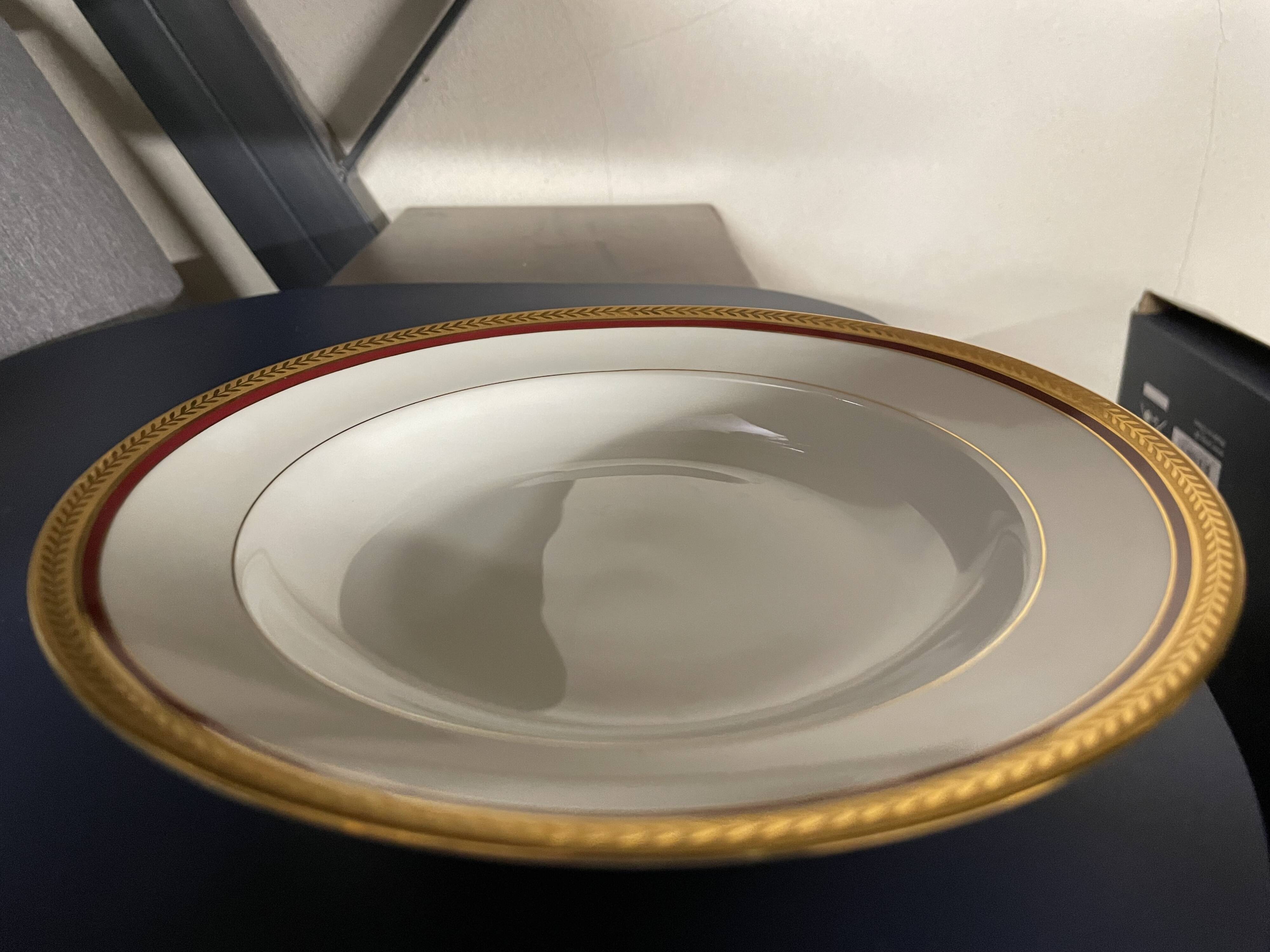 Limoges porcelain dinner service