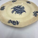 Lot de 4 assiettes décor Téna