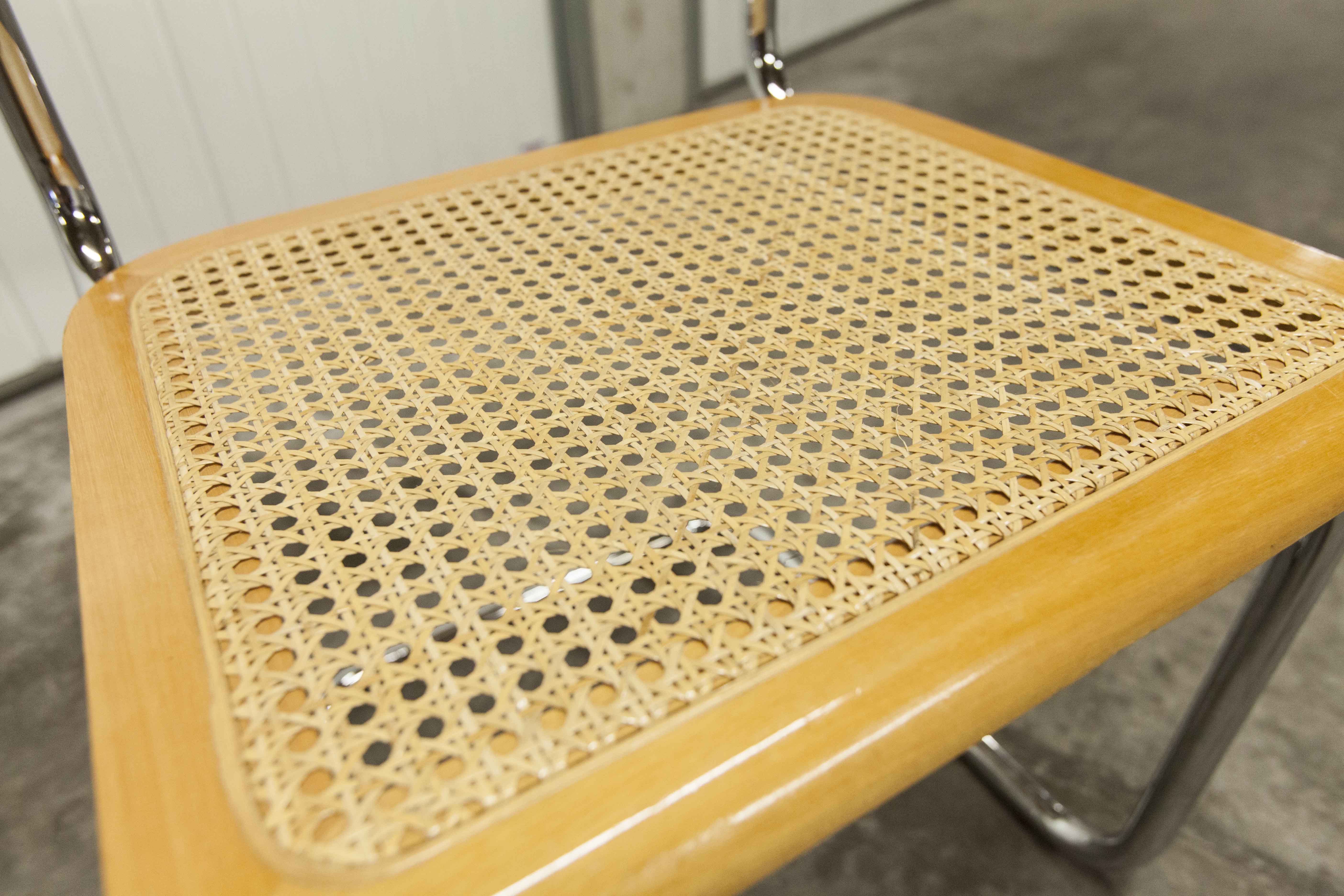 Breuer B32 cannage chair