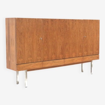 Rare vintage rosewood sideboard by Leo Bub for Wertmöbel.