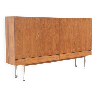 Rare vintage rosewood sideboard by Leo Bub for Wertmöbel.