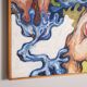 Peinture abstraite d'une figure au soleil n°1