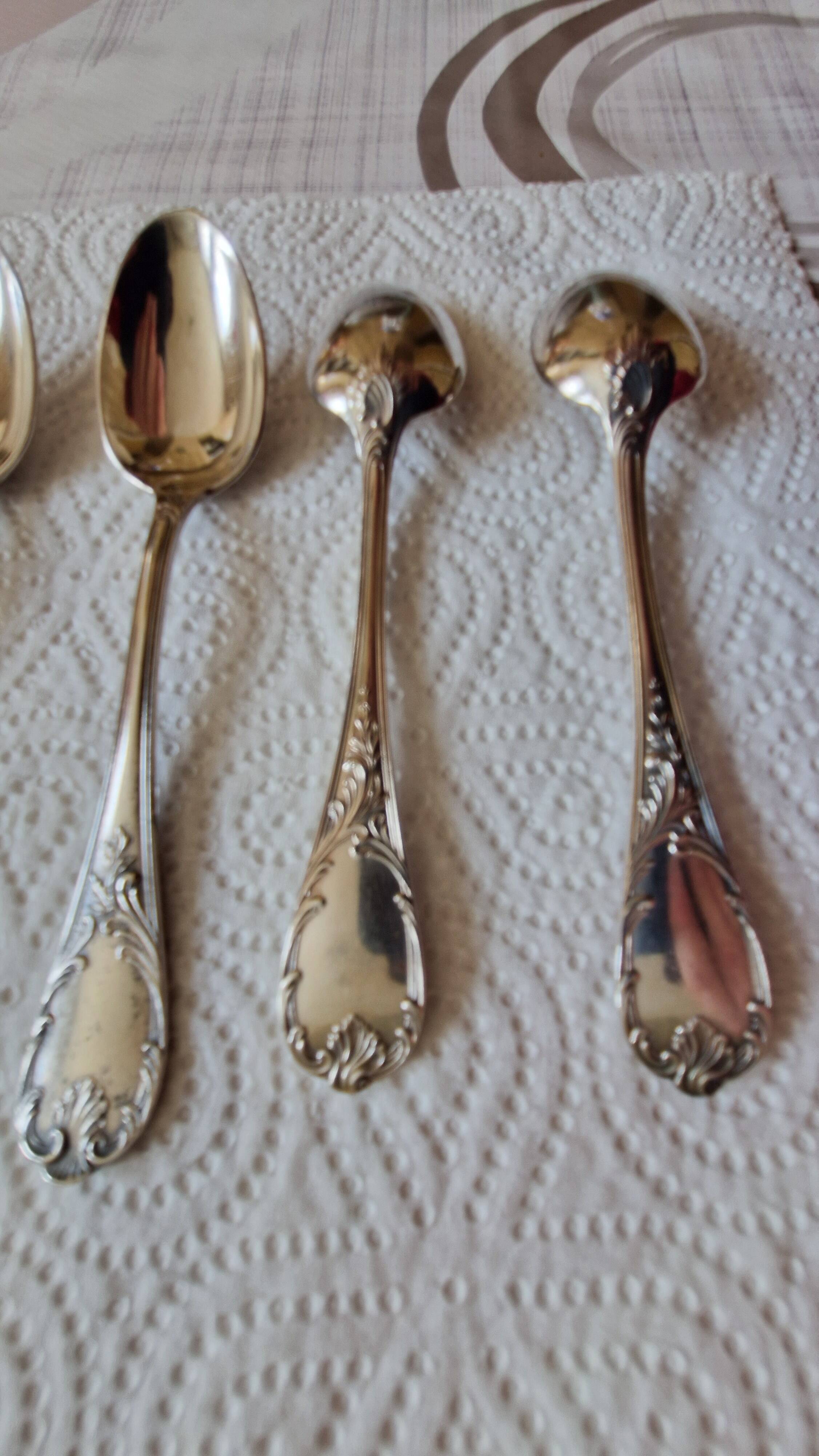 Set of 12 cutlery Christofle, Marly model