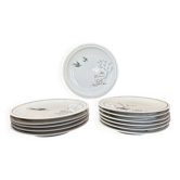 12 assiettes Haviland L.R Mallet 40-60