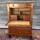 Secretary to abattant in mahogany period consulate xix eme century