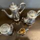Tea service coffee goldsmith Gallia for Christofle Late nineteenth century