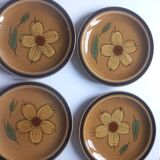 4 'designers collection' dessert plates