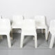 Ensemble de 6 chaises de salle à manger OZOO 700 en fibre de verre par Marc Berthier pour Roche Bobois, années 1970