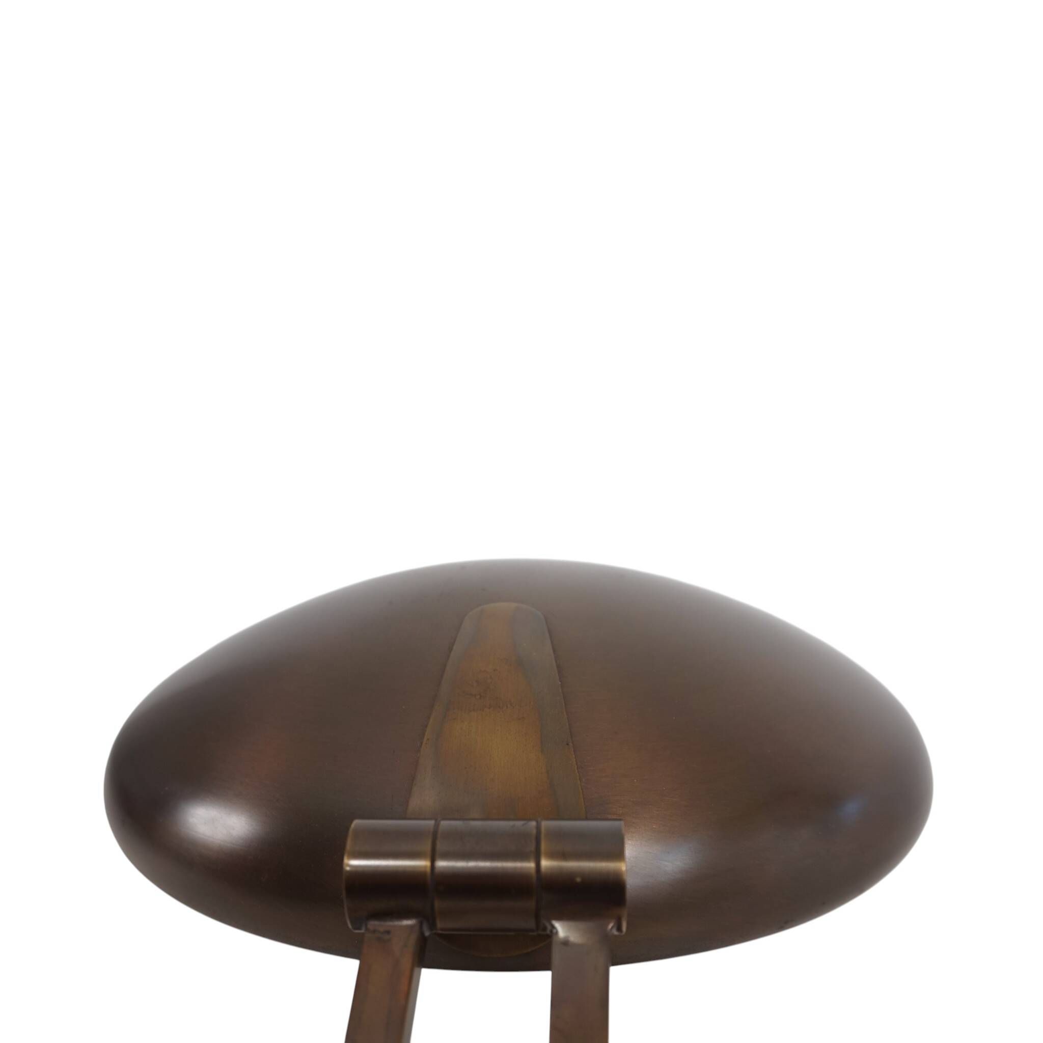 Hillebrand Bronzed Table Lamp by Egon Hillebrand, 1960