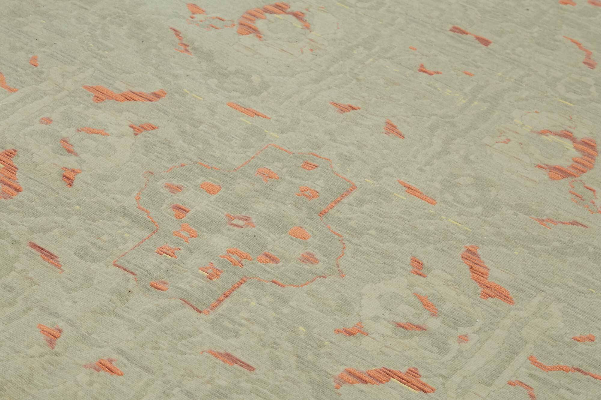 Turkish Handcrafted Loom Oushak Rug 272 cm x 349 cm