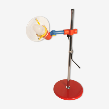 Lampe spot multicolore, postmoderne, 1980