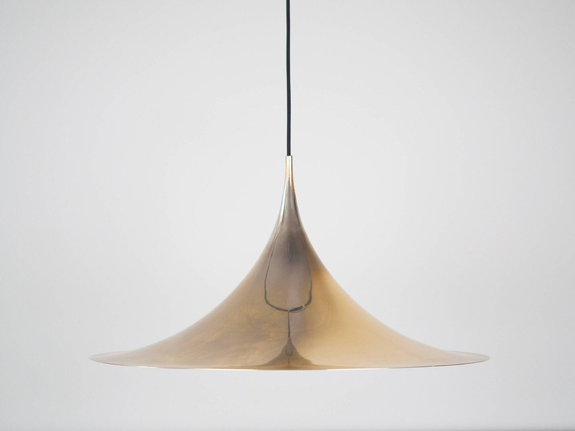 Semi-vintage Danish pendant lamp by Bonderup and Thorup, Fog and Morup, 1968.