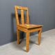Set of 2 painted Swedish chairs