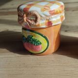 Retro ceramic barbotine kitchen set