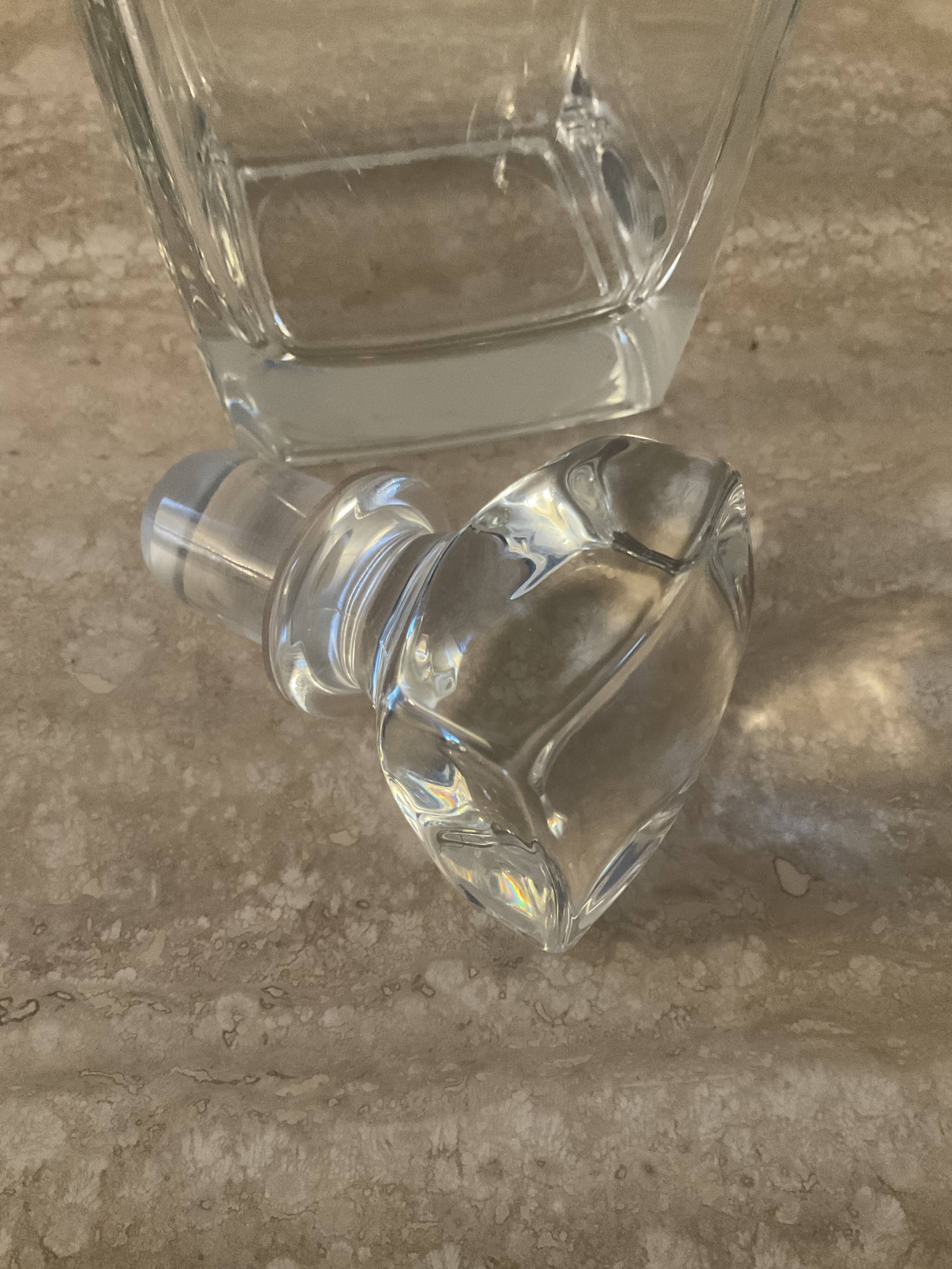Vintage whiskey decanter