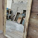 Burmese teak mirror