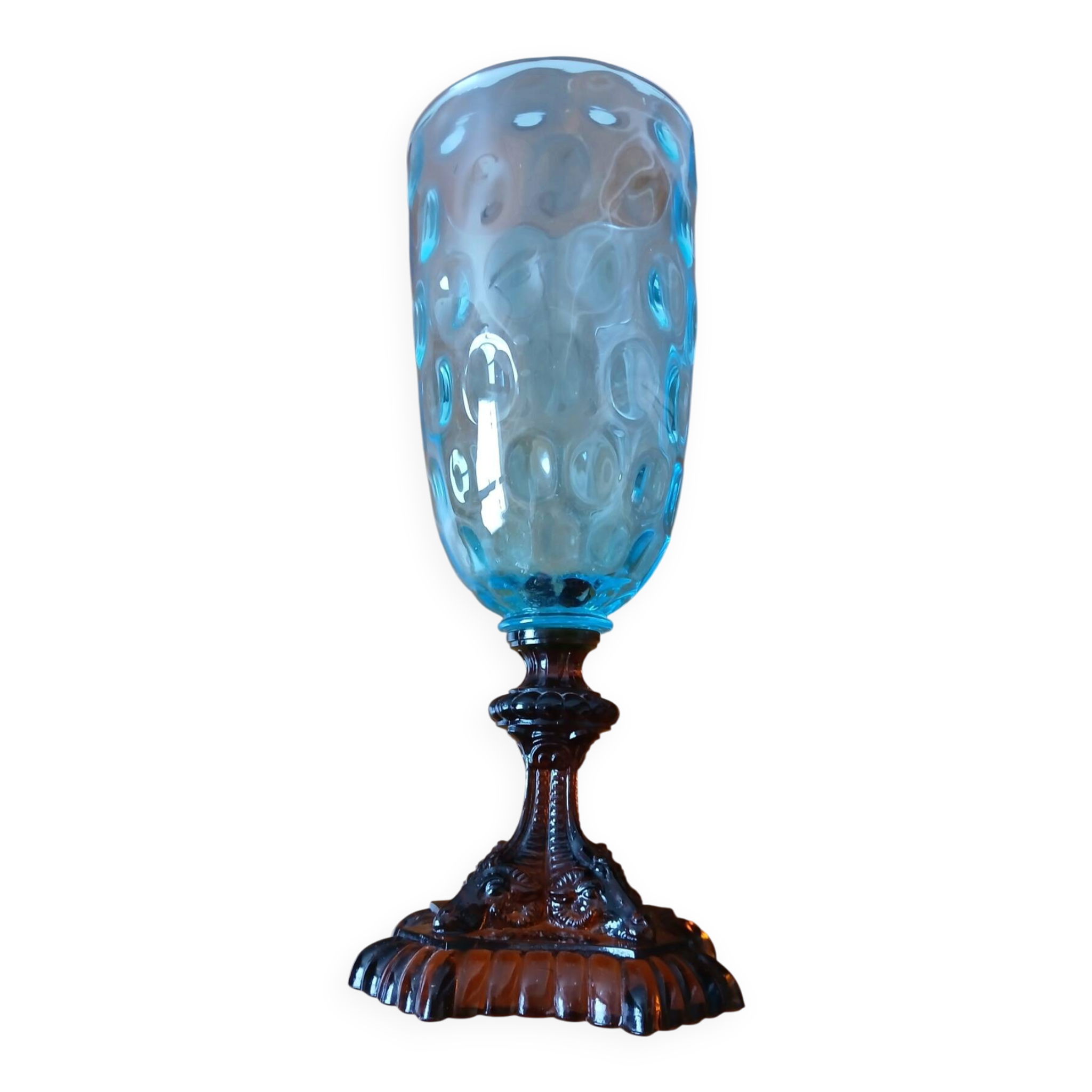 Vase ancien bicolore