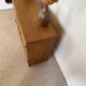 Meuble bas enfilade vintage art déco bois massif