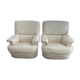 Leather armchairs