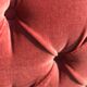 Louis XV style headboard padded velvet