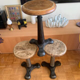 Singer stool - industrial - 1930s