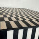 Commode en marqueterie de damier