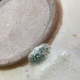 Signed stoneware cup of Raku type