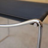 Black vintage scoubidou chair