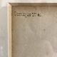 Antique lithograph Le Charivari 1844 framed – 19th-century gilded frame