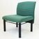 Vintage 1980s armchair in wool & steel