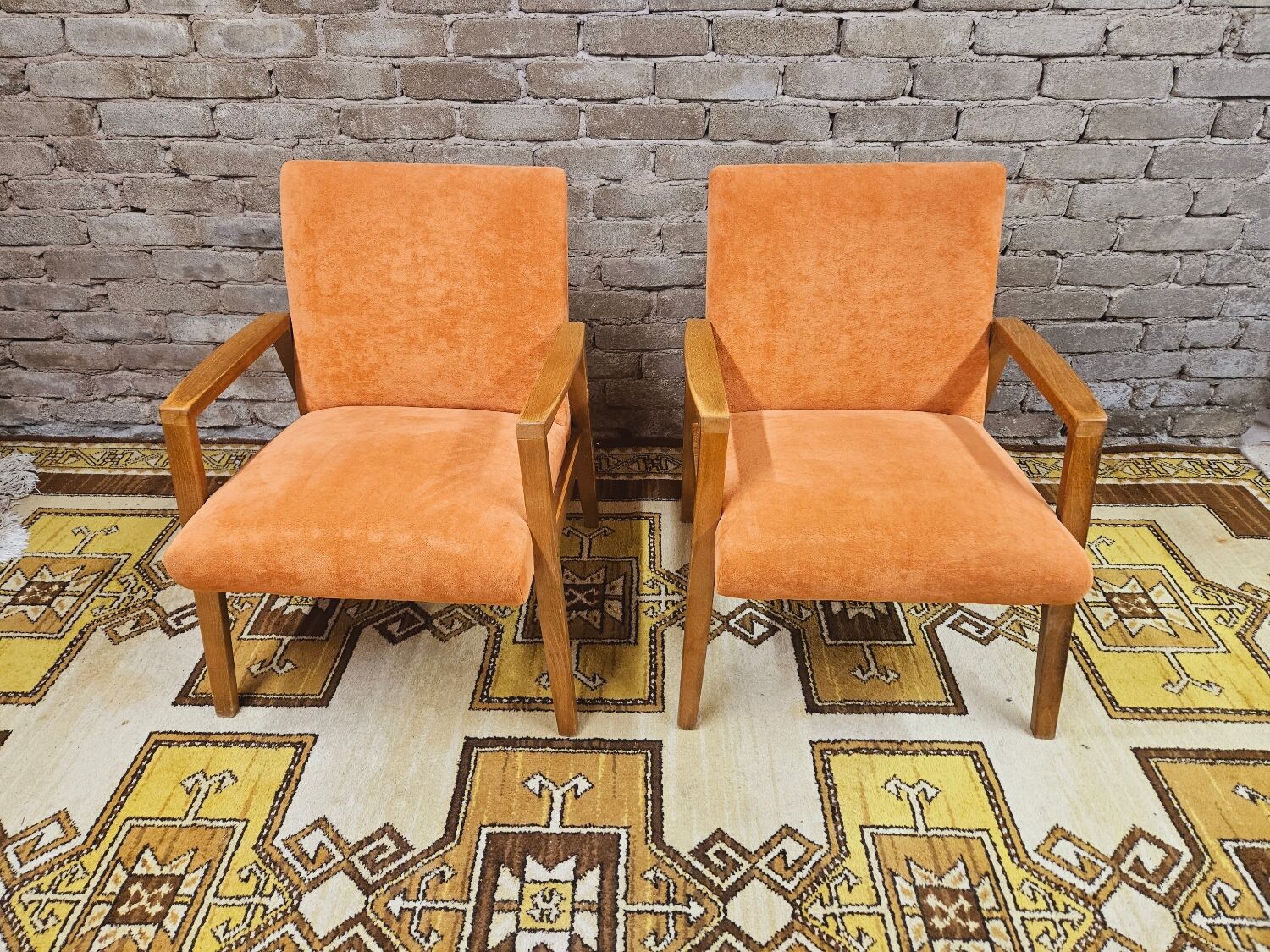 Pair of vintage Danish armchair
