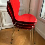 Set of 4 Arne Jacobsen chairs