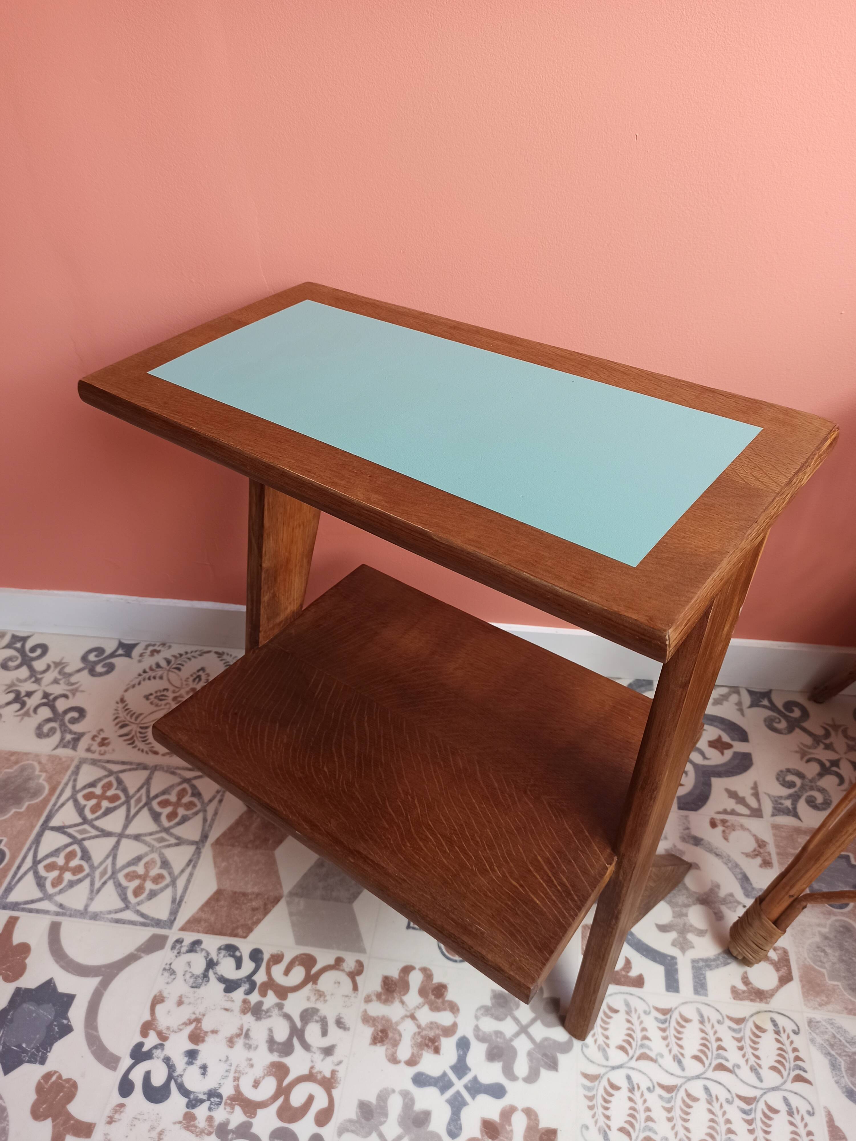 Scandinavian vintage bedside table
