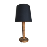 Wooden lamp turned 1950