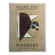 Jean PIAUBERT, Bing Gallery, 1957. Original lithograph poster