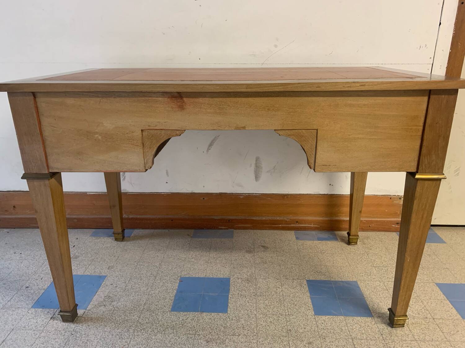 Louis XVI style mahogany desk