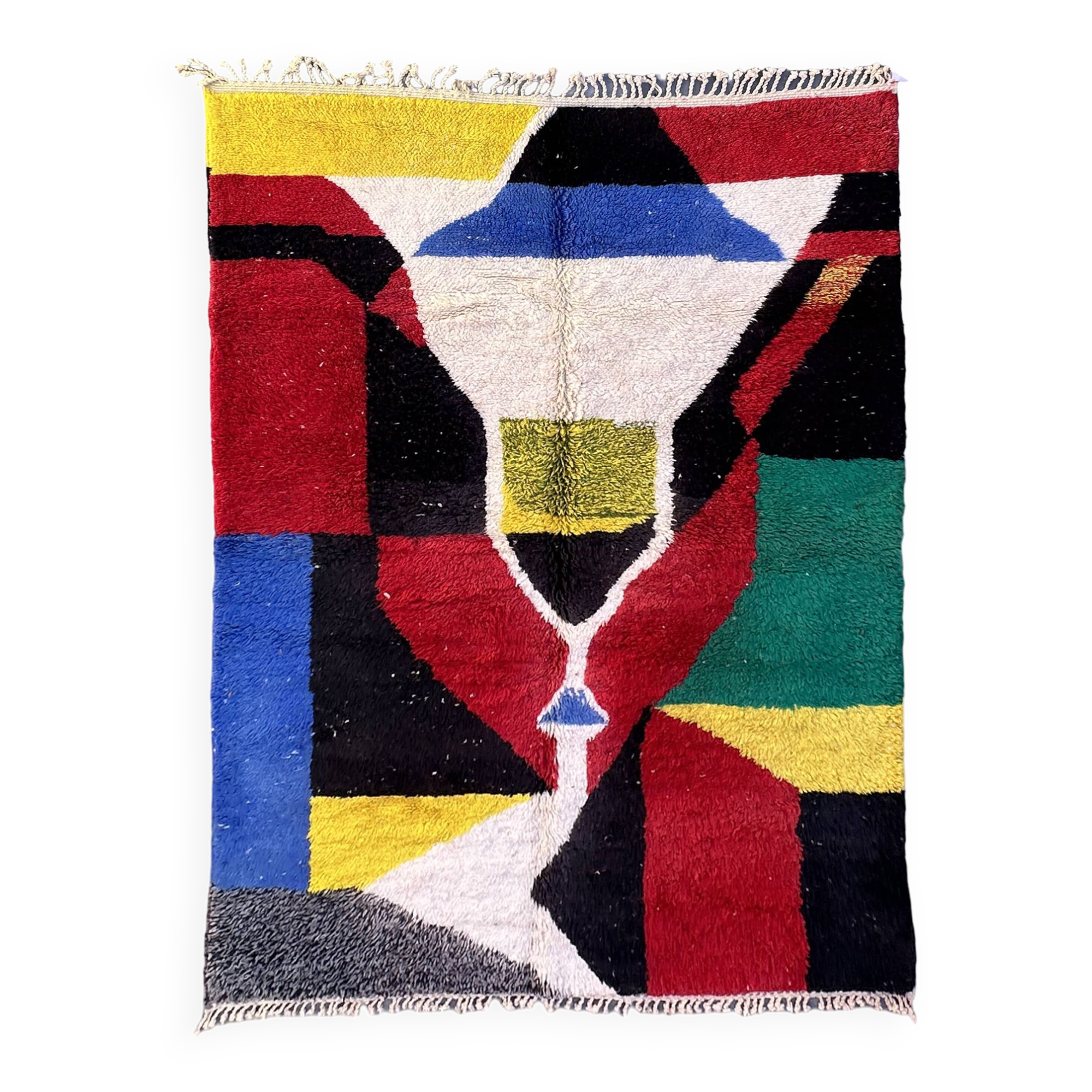 Colorful Beni M'Rirt Moroccan rug - 281 x 190 cm