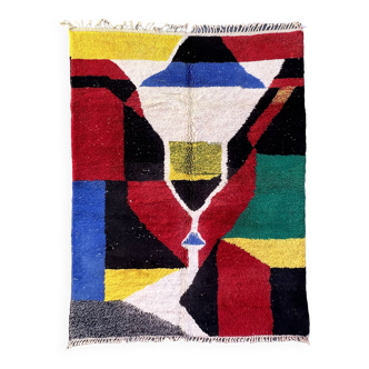 Colorful Beni M'Rirt Moroccan rug - 281 x 190 cm