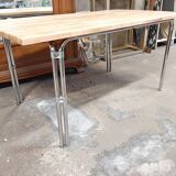 Table vintage en hêtre massif