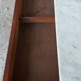 Antique hairdresser, Louis Philippe style with mirror