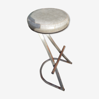 Steel workshop top stool