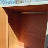 Small vintage rattan cabinet