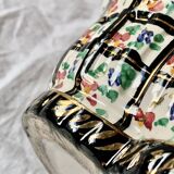 Vintage Hubert Bequet porcelain candy box - Louis XV series - 1950s
