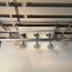 Vintage metal coat rack - 50s