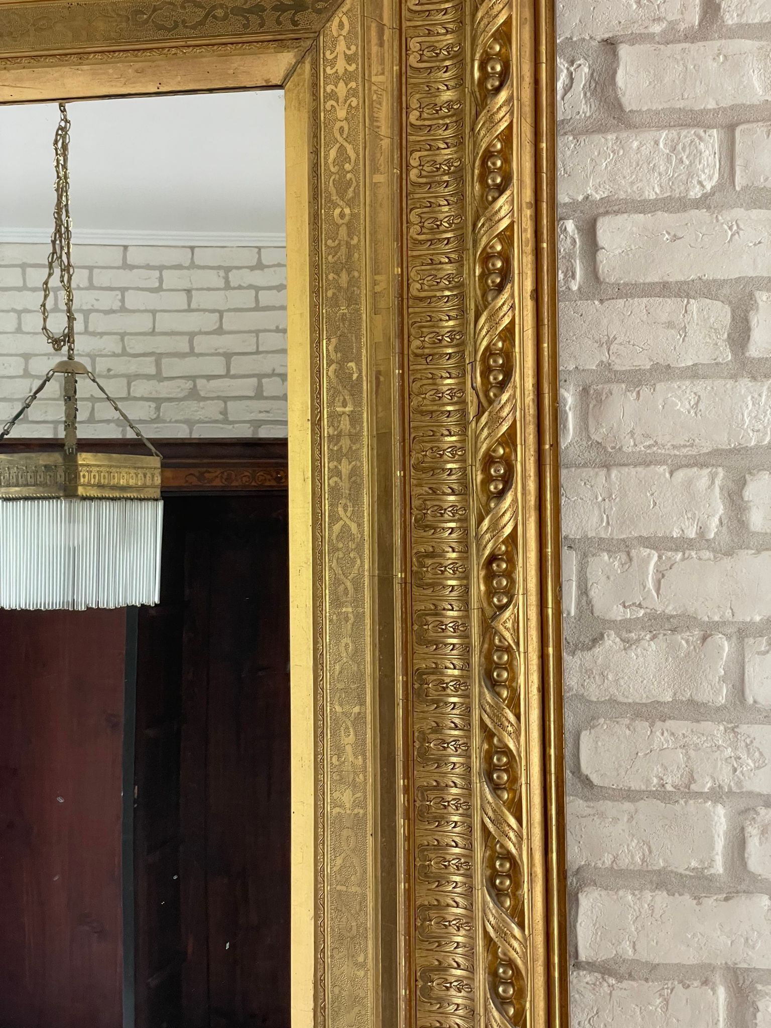 Miroir ancien 19ème siècle